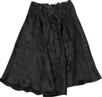 Vince Skirt in Black Acetate