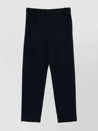Homme Pliss&eacute; Issey Miyake trousers pleated elasticated waistband