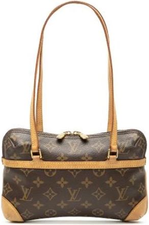 Louis Vuitton Pre-owned Mini Coussin - Dames - Vintage Schoudertas - Bruin - ONE Size - Vintage