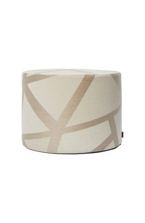Missoni Home Nastri Relief 40x30 Cm Cylindrical Pouffe in Brown at Nordstrom