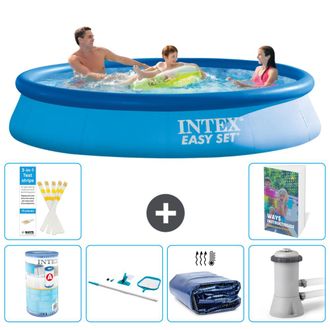 Intex Piscina Easy Set Redonda - 366x76 Cm - 7-piezas S20