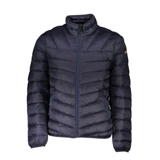 Napapijri Blue Polyamide Mens Mens Jacket
