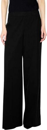 Liviana Conti Wijde broek - Dames - Wijde Broeken - Zwart - XS - Broeken