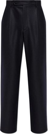 Jil Sander Broeken, Heren, Blauw, L, Wol, Wool Broeken