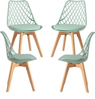 Regalos Miguel Packs Sillas Comedor - Pack 4 Sillas Mima - Celadón