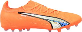 Puma Ultra Ultimate MG Mens Orange Football Boots - Size UK 10.5