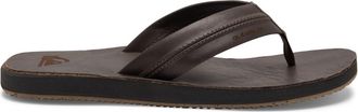 Quiksilver Sandale QUIKSILVER Carver Natural, Herren, Gr. 6(39), braun (braun, braun, braun), Obermaterial:Obermaterial: Leder / Aussensohle: Gummi;, Schuhe Sand