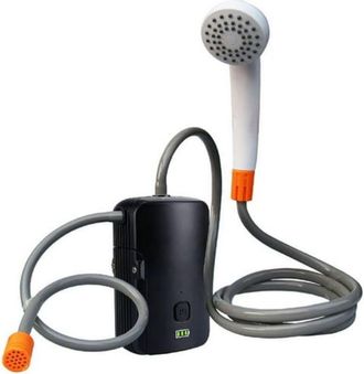 OEM Ducha El&eacute;ctrica Port&aacute;til Para Exteriores: Ducha De Camping 3 En 1 Con Carga R&aacute;pida, Pantalla Digital Inteligente Y Ganchos Multifuncionales Para Viaje