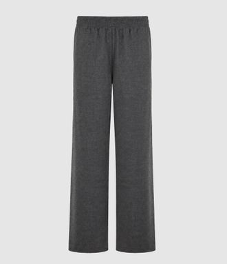 Jeanne Vouland Pantalon Reor Flanelle Gris