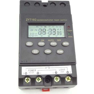 OEM Zyt16 Controlador De Interruptor De Control De Tiempo Inteligente Por Microcomputadora, Temporizador De Potencia Para Alumbrado P&uacute;blico De 220 V - Cre