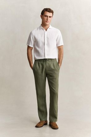 GANT Men Linen Pants (XXXL) DRY HERB GREEN