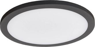 Lucande Lucande - L&aacute;mparas De Techo Led malena En Negro Aluminio