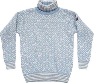 Devold Svalbard Sweat Highneck Wollpullover - Unisex | grau