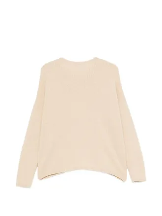 Apuntob Fine-Knit Cashmere Sweater - Beige