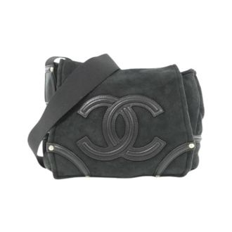 Chanel Pre-owned Shearling Schoudertas - Dames - Pre-owned - Zwart - Maat: ONE Size