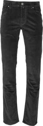 Jacob Cohen Nick Slim 5 Pocket Jeans - Heren - Slim Fit Jeans - Grijs - W34 - Katoen - Jeans