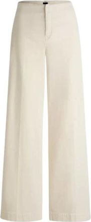 HUGO BOSS Donna, Pantaloni, Bianco, S, new