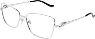 Cartier Panth&egrave;re Optische Montuur - unisex - Brillen - Grijs - 55 MM - Accessoires