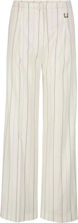 Joop Dames, Broeken, Beige, Maat: XL Katoen