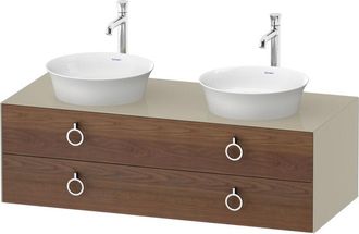 Duravit Tulip Blanco, Mueble De Ba&ntilde;o Colgado En La Pared, Ancho - Duravit