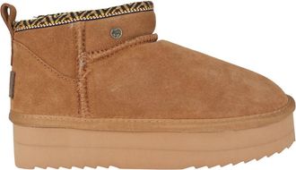 Warmbat Bruine Gevoerde Laars voor Vrouwen - Dames - Winterlaarzen - Bruin - 44 EU - Su&egrave;de - Schoenen