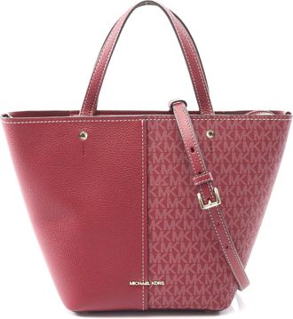 Michael Kors FLORA Large Tote Bag Leather PVC