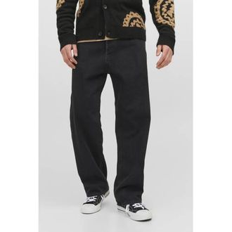 Jack & Jones JEANS INTELLIGENCE JJIALEX JJORIGINAL baggy fit jeans black denim