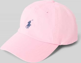 Polo Ralph Lauren Cap mit Label-Stitching in Rosa, Größe 1