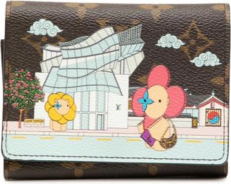 Louis Vuitton Pre-owned Wallets, female, Brown, Size: ONE SIZE Pre-owned Printed Leather Wallet