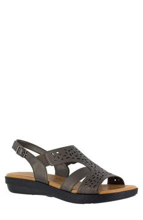 Easy Street Bolt Sandal in Pewter at Nordstrom, Size 7.5