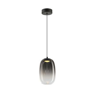 OEM L&aacute;mpara Colgante Vaso 3 Smoked 4w