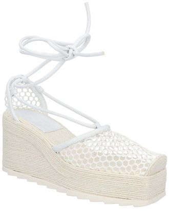Bottega Veneta Womens Polyester Stretch Espadrille Wedge (Authentic Pre- Loved)