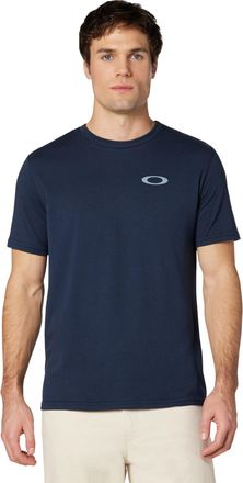 Oakley Mens Si Maritime Tee, Blue, Medium