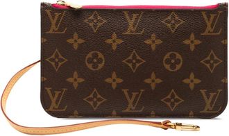 Louis Vuitton Pouch Neverfull PM con monogramma 2015 - Marrone