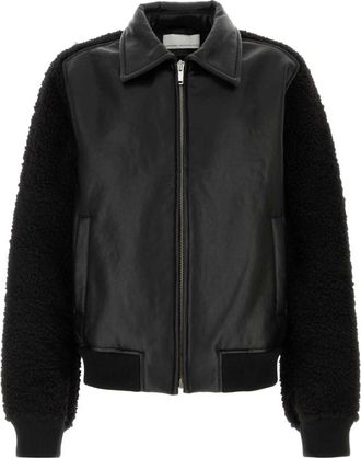 Random Identities Synthetic Leather Jacket - Heren - Jassen - Zwart - M - Leer - Jassen