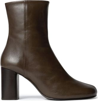 Christophe Lemaire Anatomic 80 Leather Boots - Brown - 40 (IT40 / UK7)