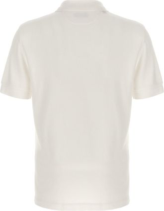 Tom Ford Piqu&eacute; Cotton-Blend Polo Shirt - Cream
