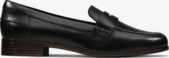 Clarks Hamble Loafer Zwarte Leren Schoenen