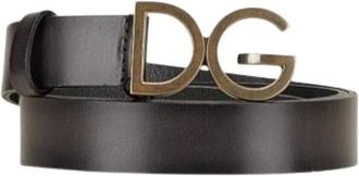 Dolce & Gabbana Pre-owned Belts, male, Black, Size: ONE SIZE Pre-owned Standard belt