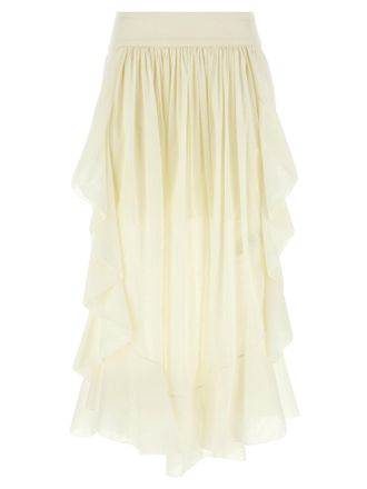Zimmermann Womens Acacia Ruffle Skirt