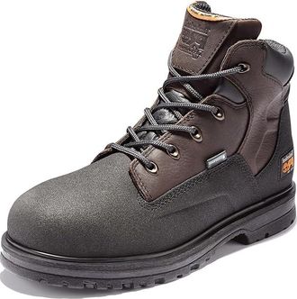 Timberland Power Welt 6 Waterproof Steel Toe Mens Work Lace-up Boots Rancher Brown 1 : 7 D - Medium, Leather