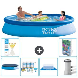 Intex Piscina Easy Set Redonda - 366x76 Cm - 7-piezas S77