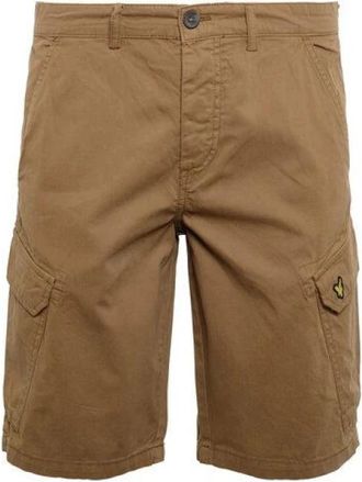 Lyle & Scott Wembley Cargo Shorts - Heren - Korte Broeken - Bruin - W36 - Katoen - Korte Broeken