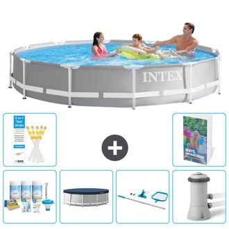 Intex Piscina Prism Frame Redonda - 366x76 Cm - 7-piezas S162
