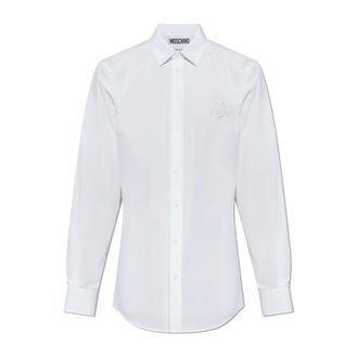 Moschino Hombre, Camisas, Blanco, Talla: XL