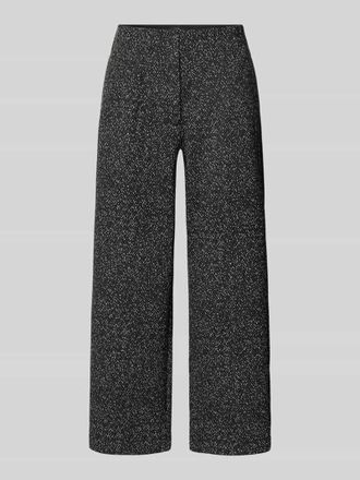 s.Oliver Black Label Regular Fit Culotte aus Viskose-Mix in Black, Gr&ouml;&szlig;e 36