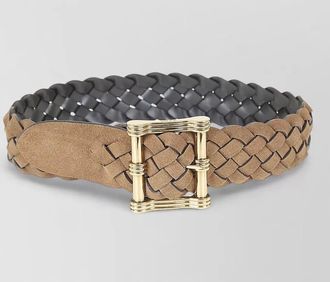 Etro leather reversible belt