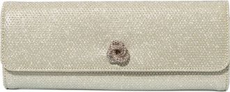 MICHELLE WILHITE The Mini Robbie Clutch in Champagne at Nordstrom