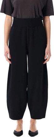 STUDIO NICHOLSON Cropped Wide-Leg Jogging Pants