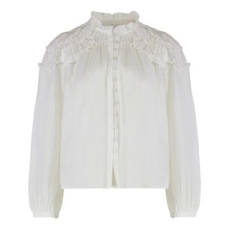 Isabel Marant Blouses, female, White, Size: XS Christa Blouse